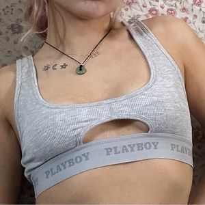 Cutest little PlayBoy sports bra🩷💖🩷💖